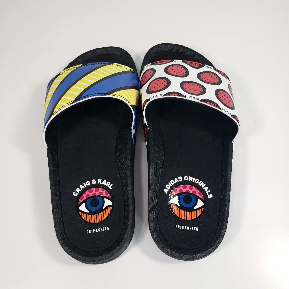 Adidas Adilette Boost Craig & Karl Slides size Men's 9